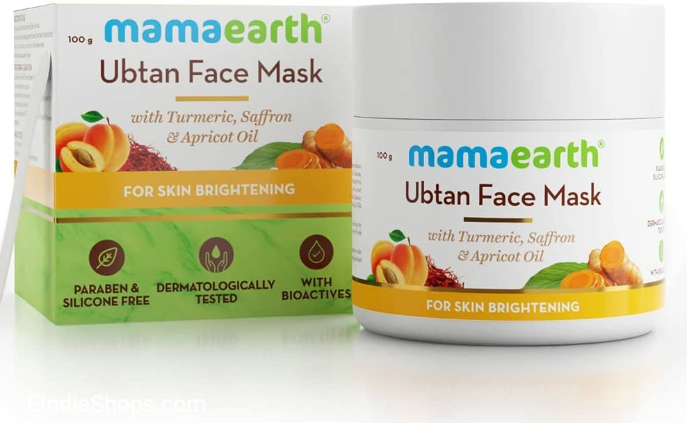 Mamaearth Ubtan Face Pack Mask for Fairness