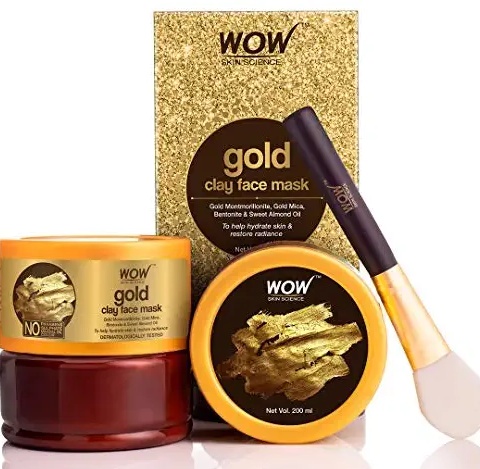WOW Skin Science Gold Clay Face Mask