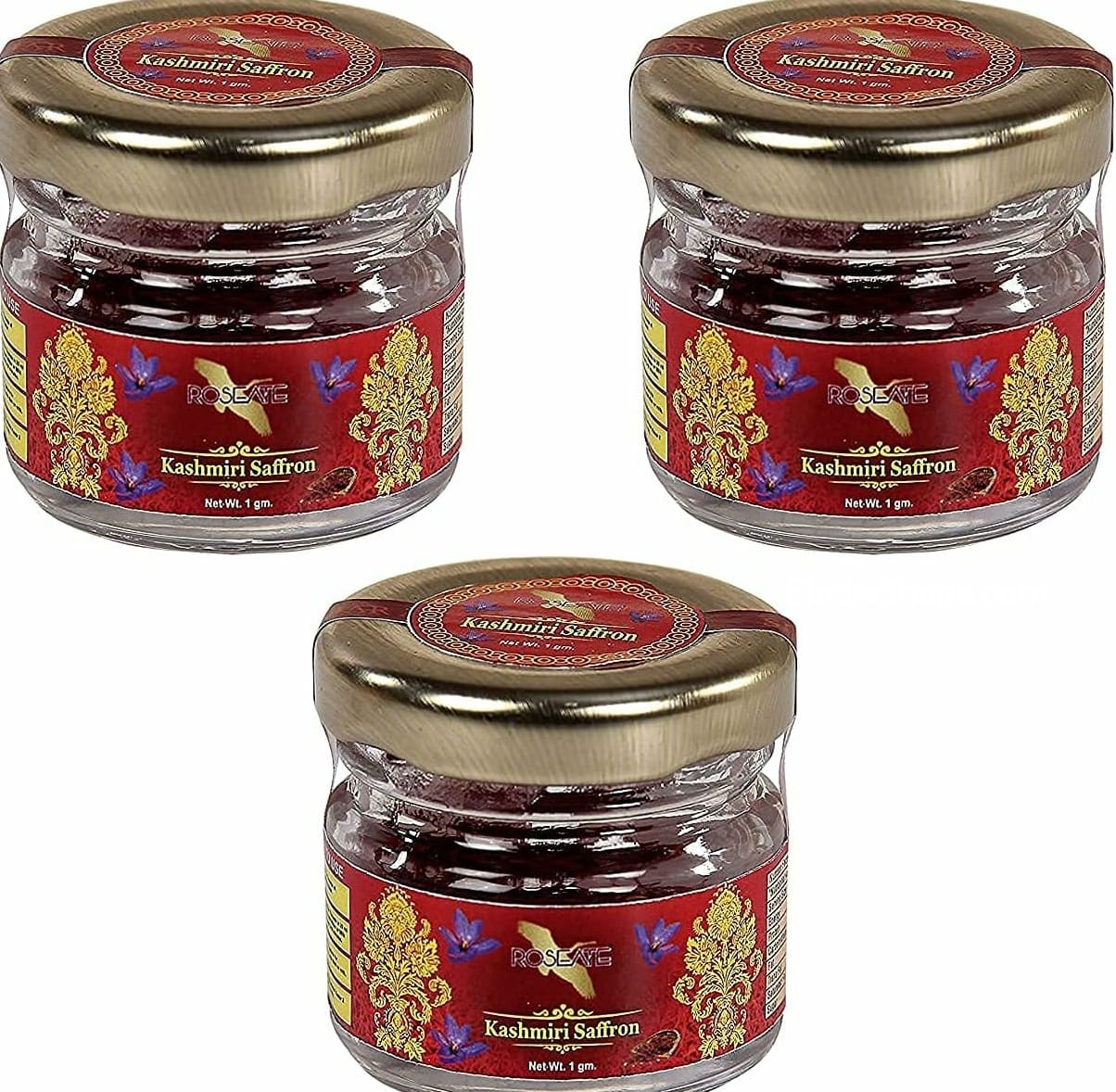 Roseate Natural Pure Kashmiri Saffron