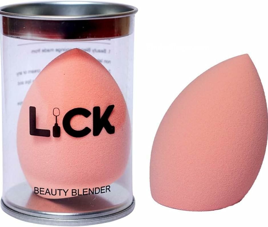 Lick Peach Makeup Beauty Blender